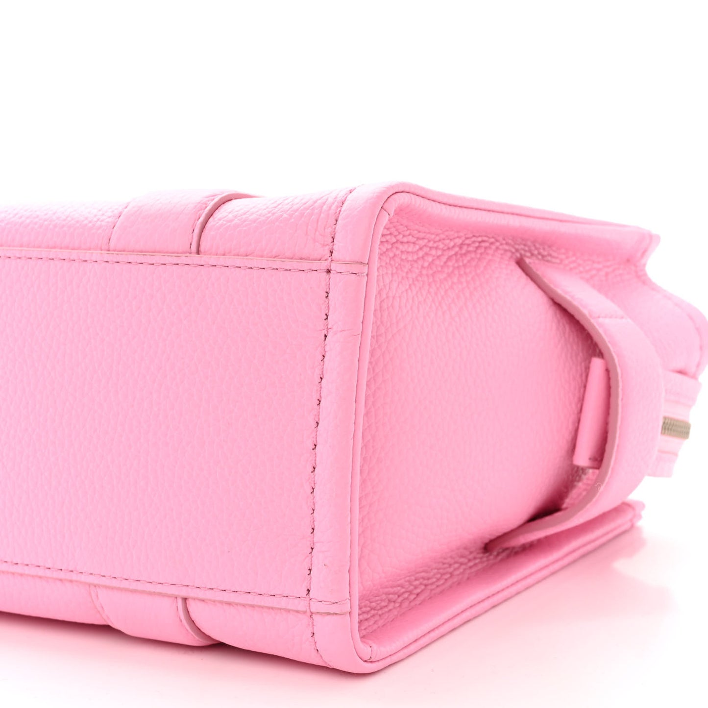 Grained Calfskin Small The Tote Bag Candy Pink