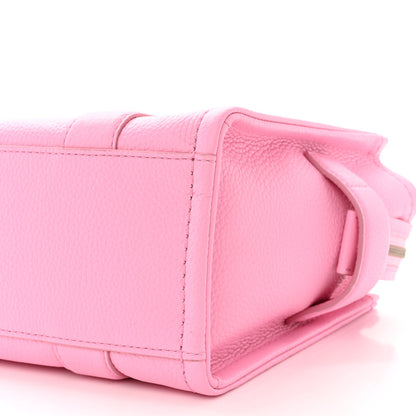 Marc Jacobs Grained Calfskin Small The Tote Bag Candy Pink 10 of 10
