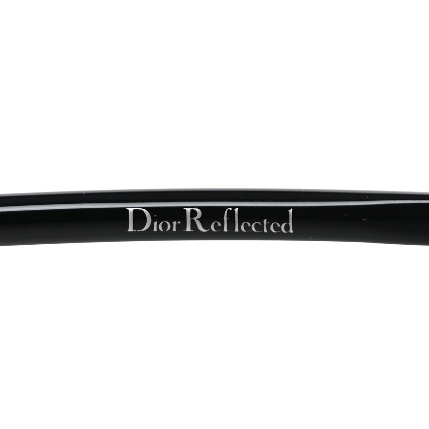Reflected Prism Mirrored Sunglasses Black