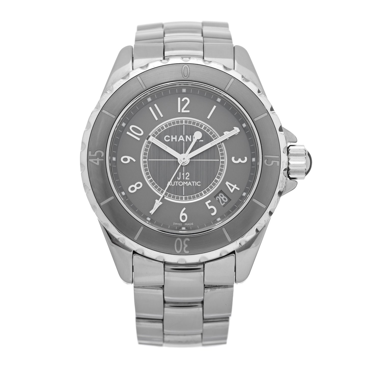 Titanium Ceramic 38mm J12 Chromatic Automatic Watch
