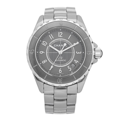 Chanel Titanium Ceramic 38mm J12 Chromatic Automatic Watch 1 of 4