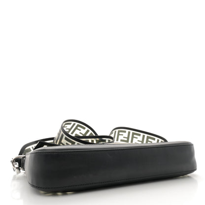Fendi TPU FF Vitello Grace Baguette Black 4 of 9