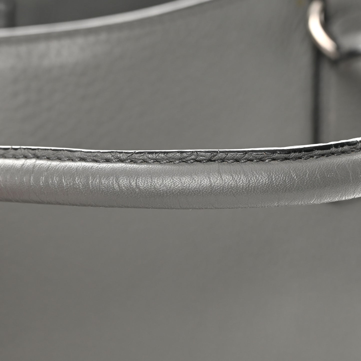 Vitello Daino Side Pocket Tote Marmo