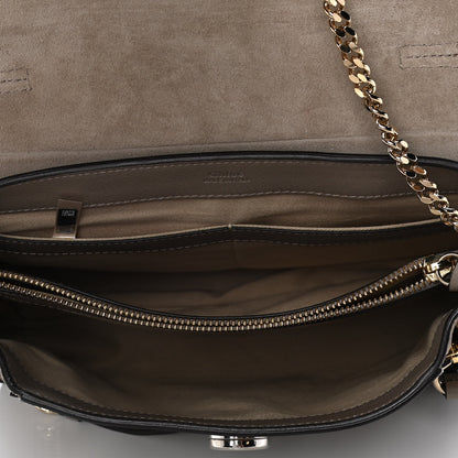 Chloe Calfskin Small Faye Day Shoulder Bag Motty Grey 5 of 10