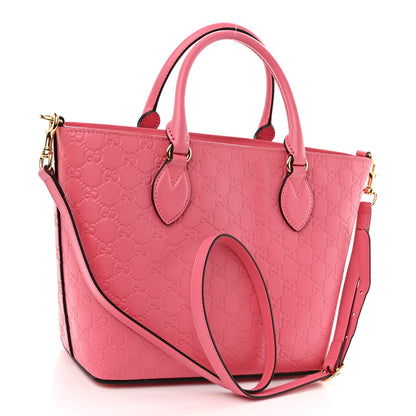 Gucci Guccissima Small Zippered Bucket Tote Flush 3 of 13