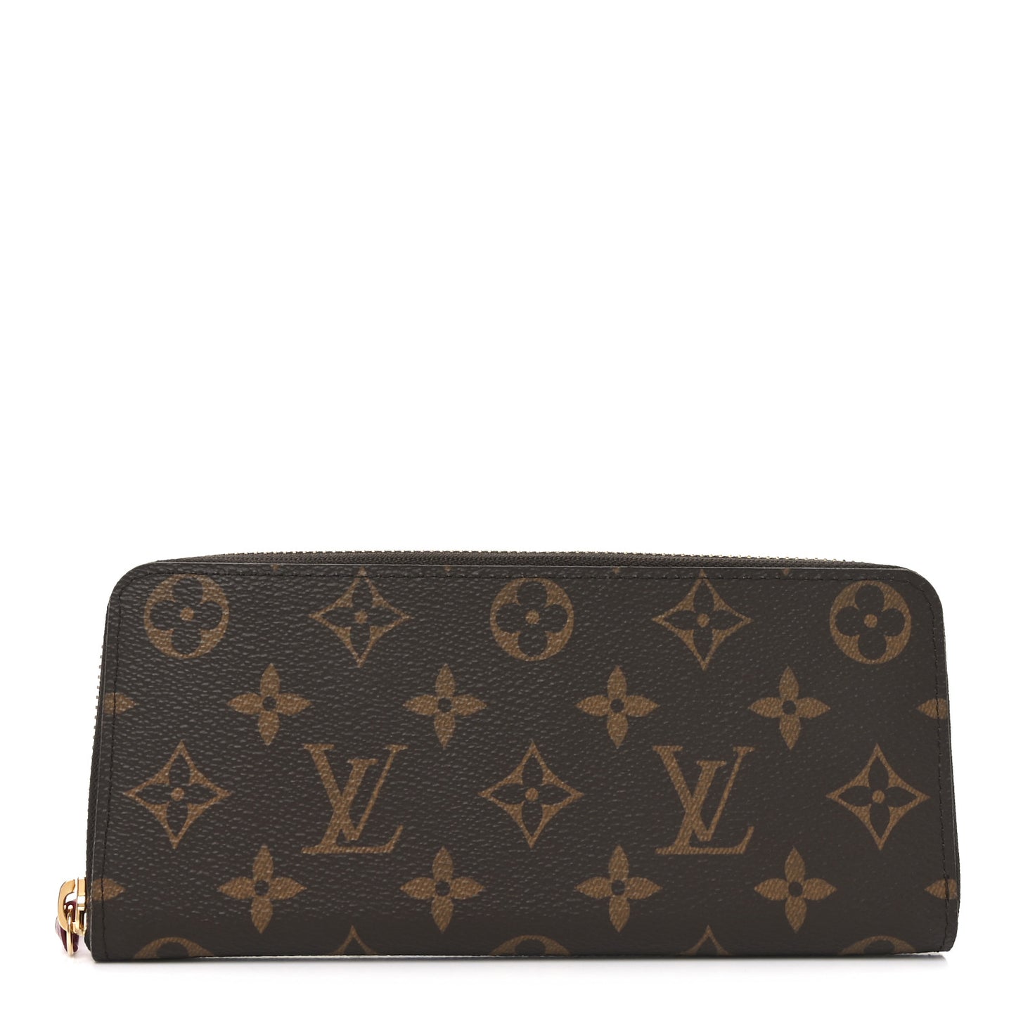 Monogram Clemence Wallet Fuchsia