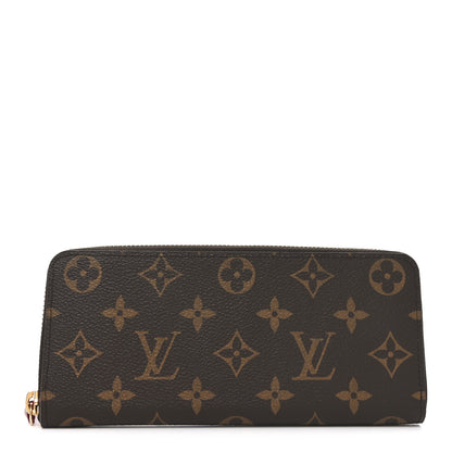 Louis Vuitton Monogram Clemence Wallet Fuchsia 1 of 7