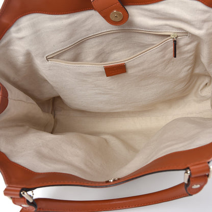 Gucci Monogram Large Sukey Tote Orange 5 of 9