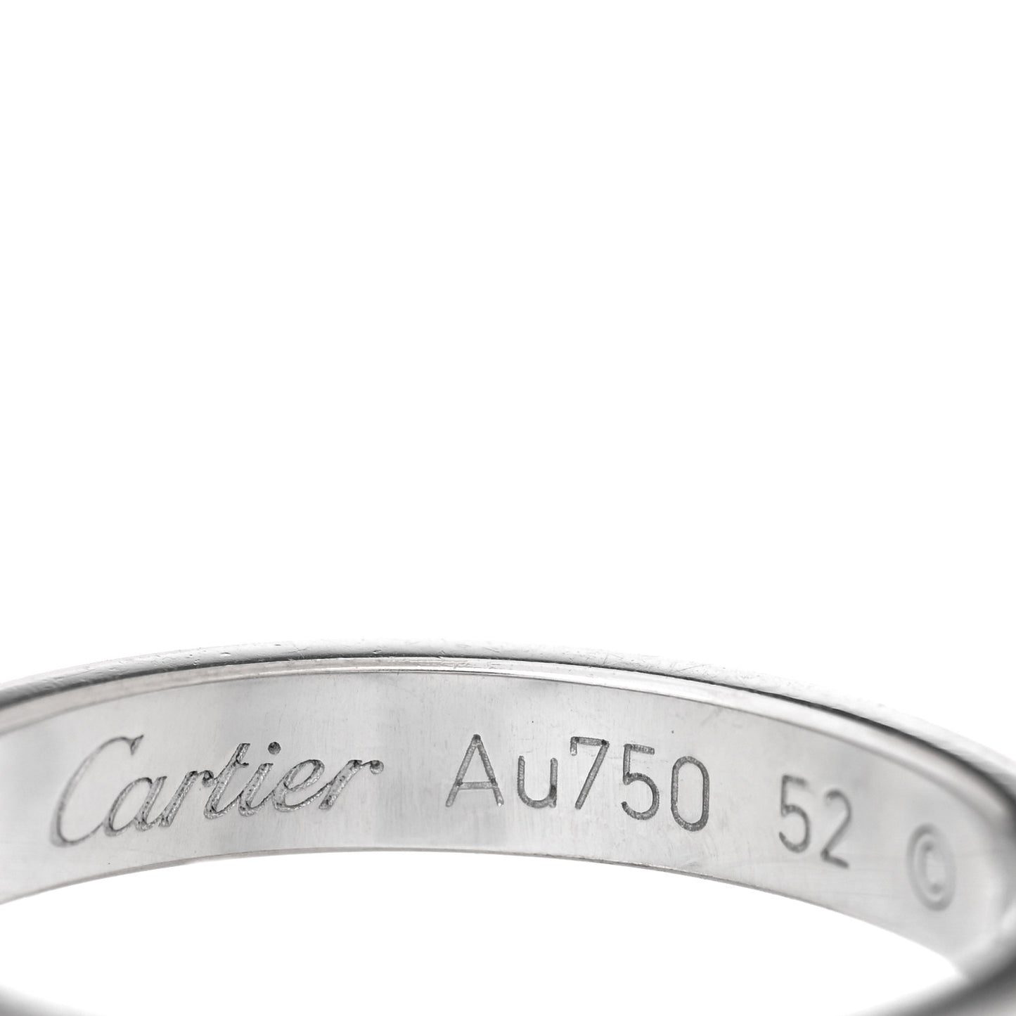 18K White Gold Diamond Ceramic LOVE Ring Set 52 6