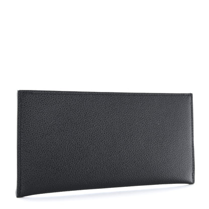 Louis Vuitton Calfskin Felicie Chain Wallet Card Holder Insert Black 3 of 6