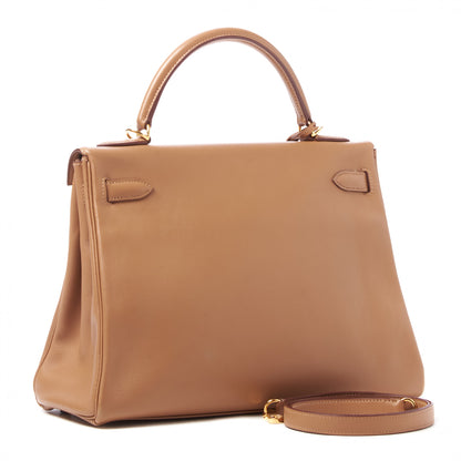 Hermes Swift Kelly Retourne 32 Biscuit 2 of 32