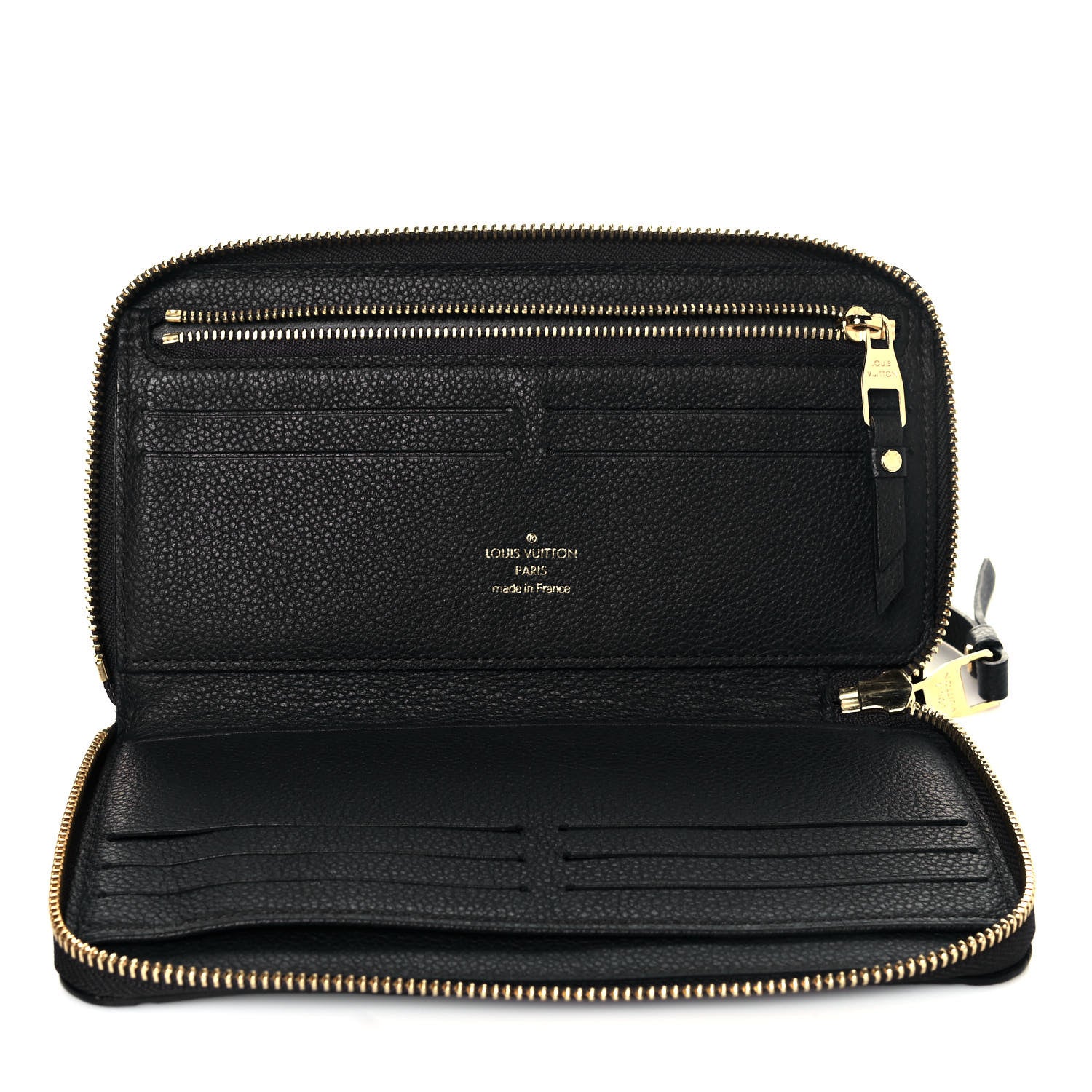 Louis Vuitton Empreinte Secret Long Wallet Black 5 of 12