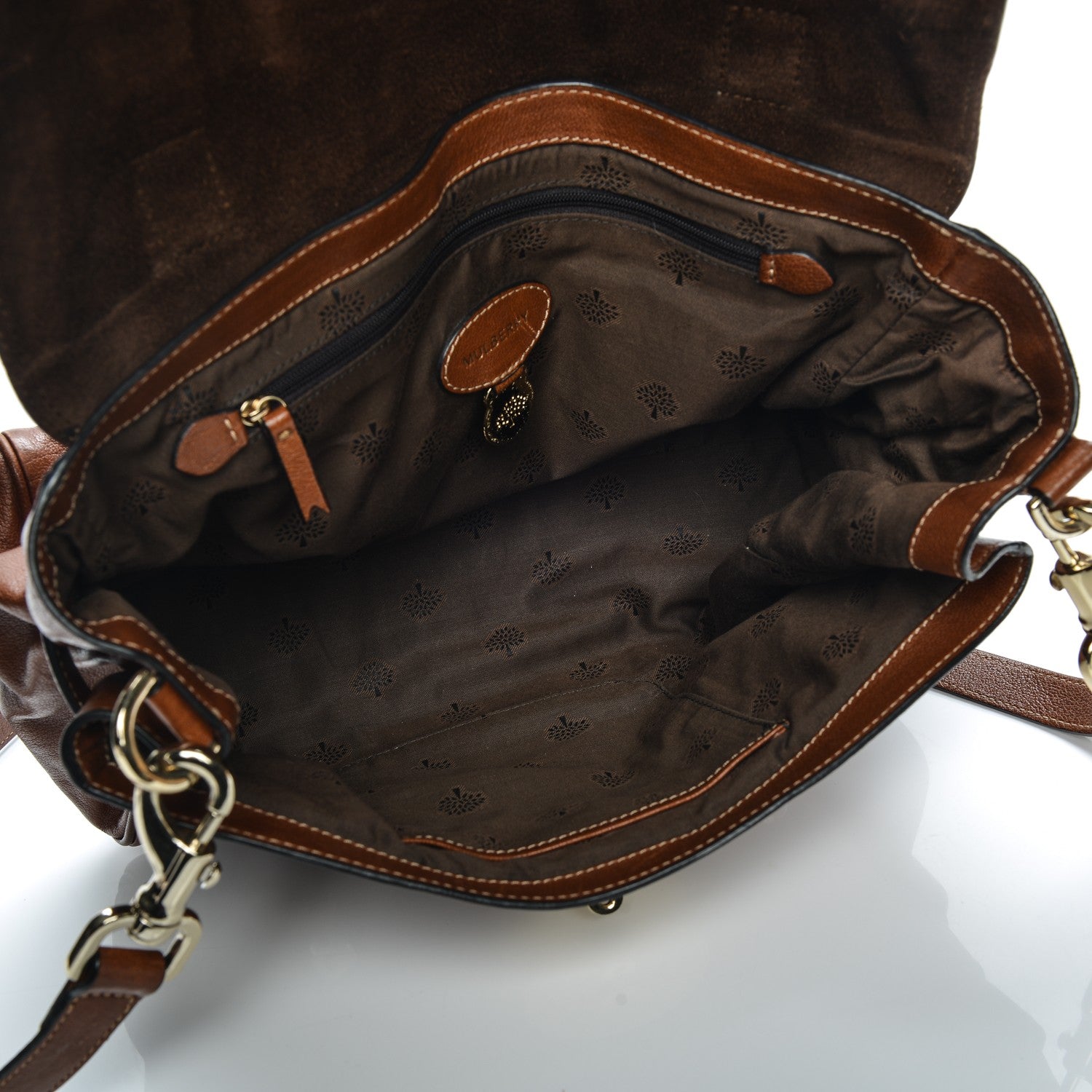 Mulberry Polished Buffalo Medium Alexa Oak 5 of 10