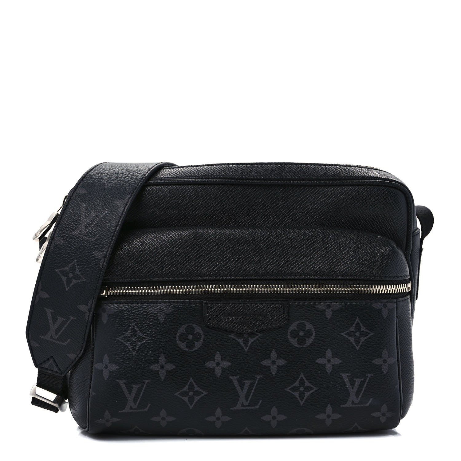Louis Vuitton Taiga Monogram Eclipse Outdoor Messenger Black 1 of 8