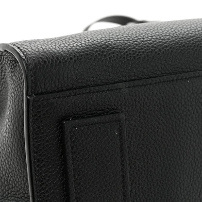 Saint Laurent Grained Calfskin Small Supple Sac De Jour Duffle Black 12 of 13