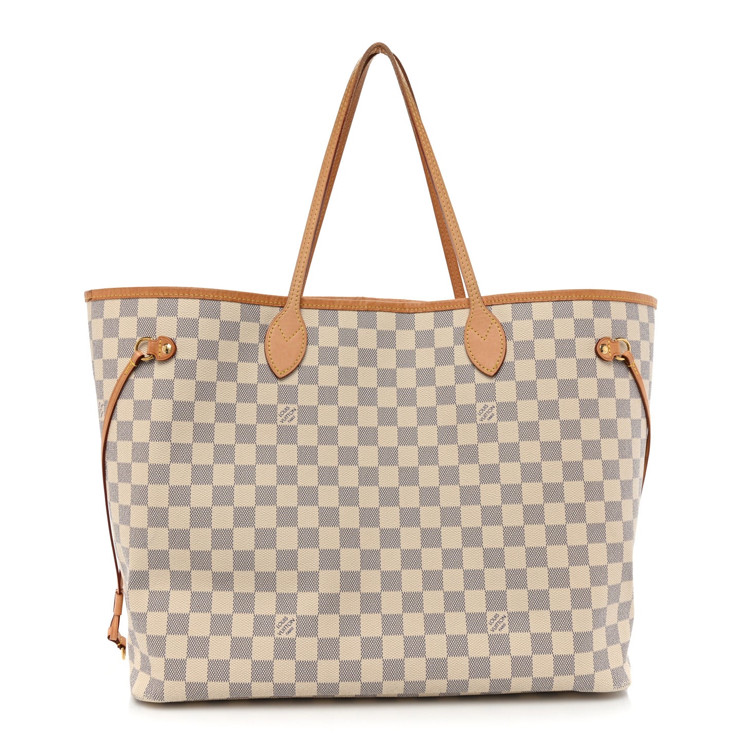 Damier Azur Neo Neverfull GM Rose Ballerine