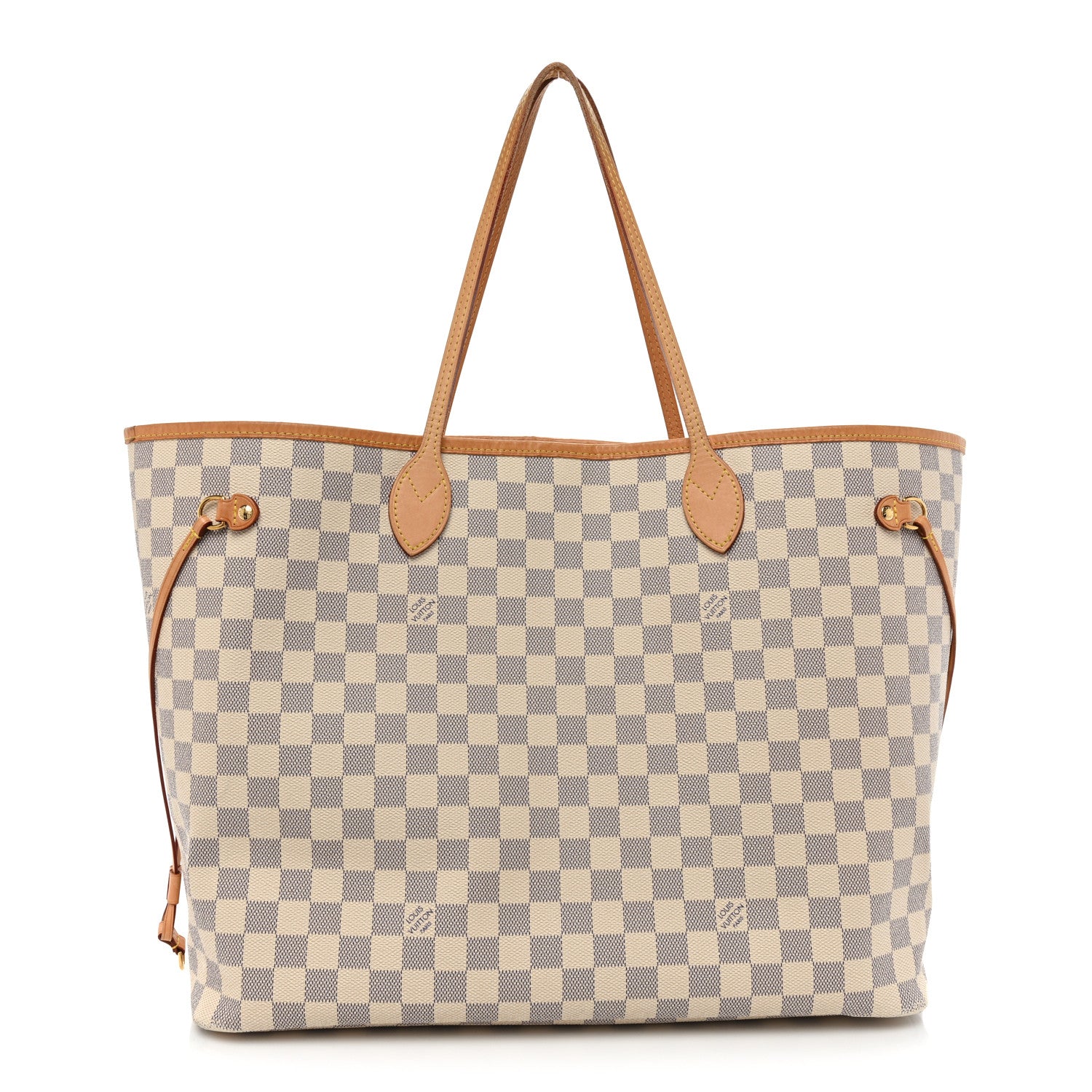 Louis Vuitton Damier Azur Neo Neverfull GM Rose Ballerine 3 of 18