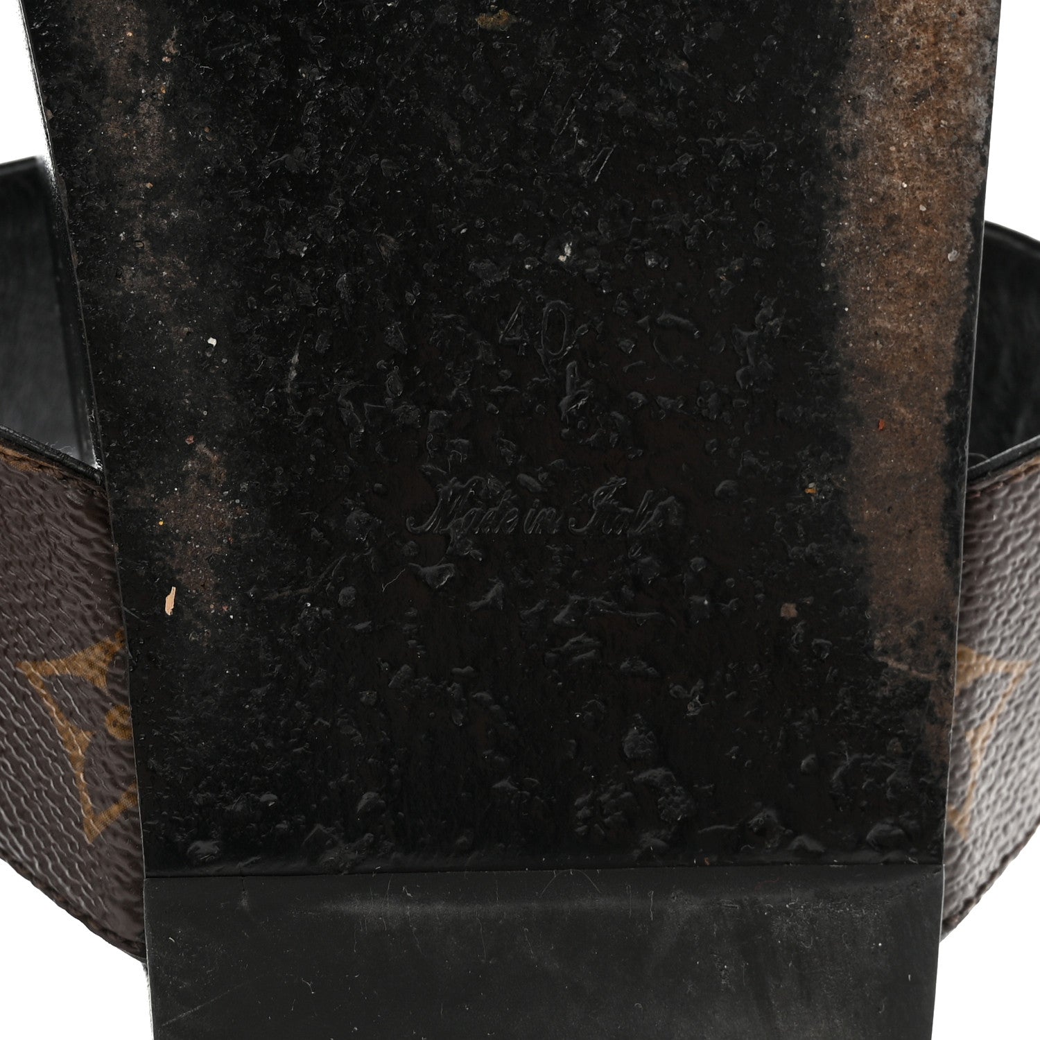 Louis Vuitton Monogram Bom Dia Mule Sandals 40 Black 7 of 8
