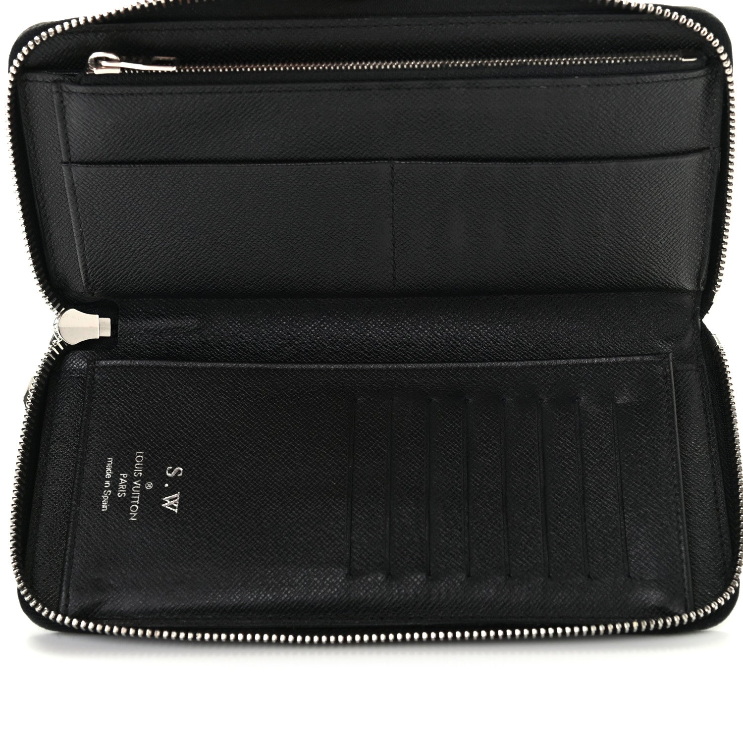 Louis Vuitton Damier Graphite Zippy Vertical Wallet 9 of 11