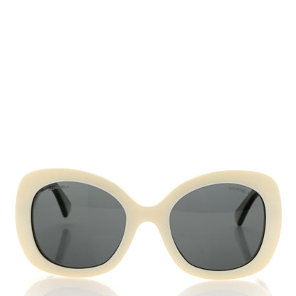 Chanel Acetate Sunglasses 71414A White 2 of 7
