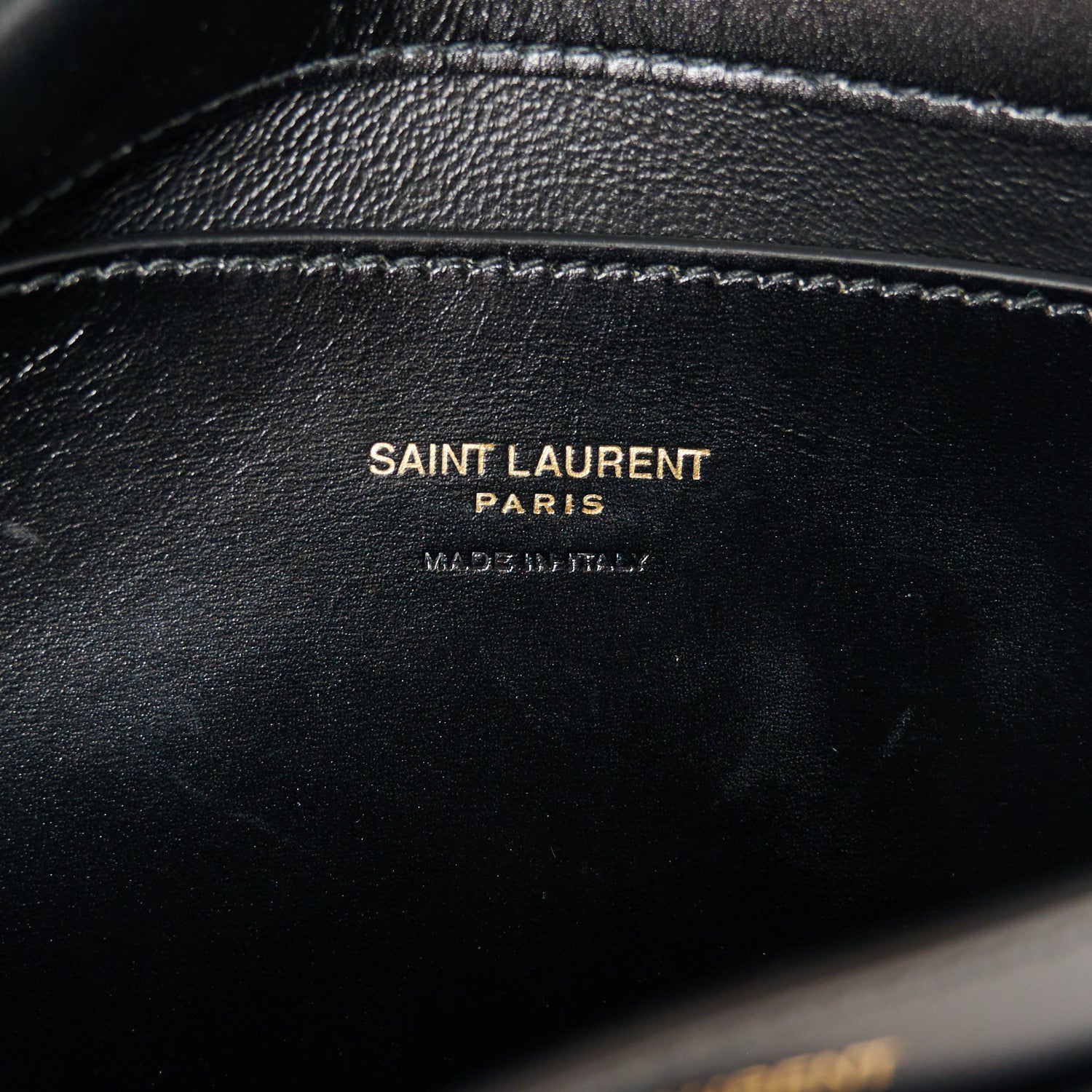Saint Laurent Box Calfskin Mini Voltaire Shoulder Bag Black 6 of 12