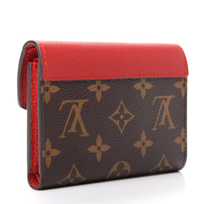 Louis Vuitton Monogram Pallas Compact Wallet NM Cerise 3 of 8