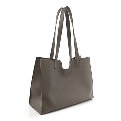 Celine Grained Calfskin Cabas 16 Bag Smokey Taupe 4 of 13