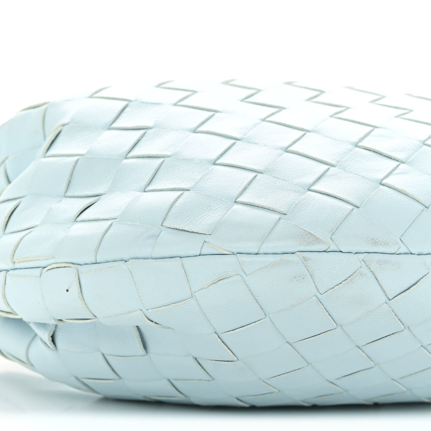 Nappa Intrecciato Mini Jodie Pale Blue