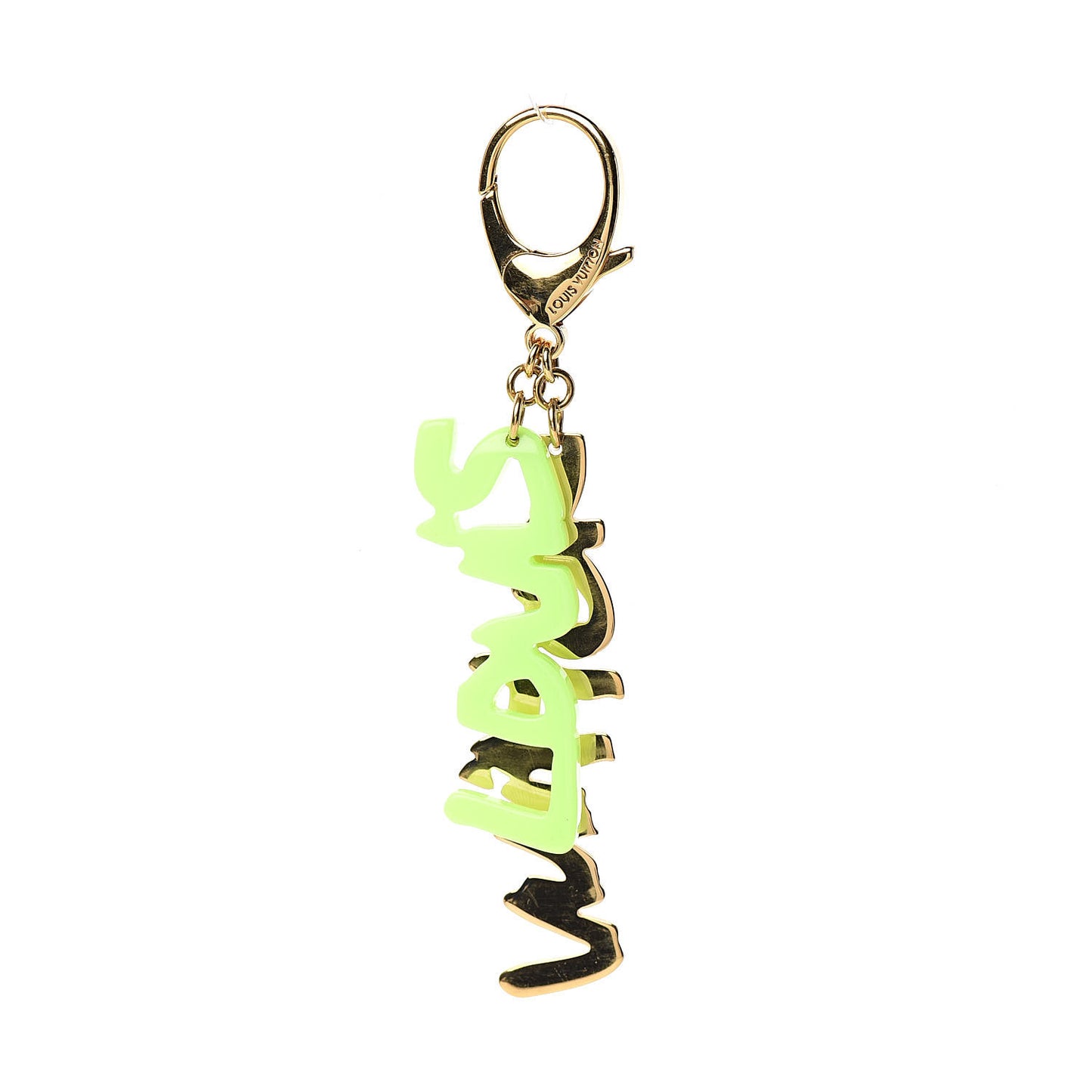 Graffiti Bag Charm Green