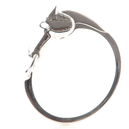 Hermes Sterling Silver PM Galop Bracelet ST 4 of 6
