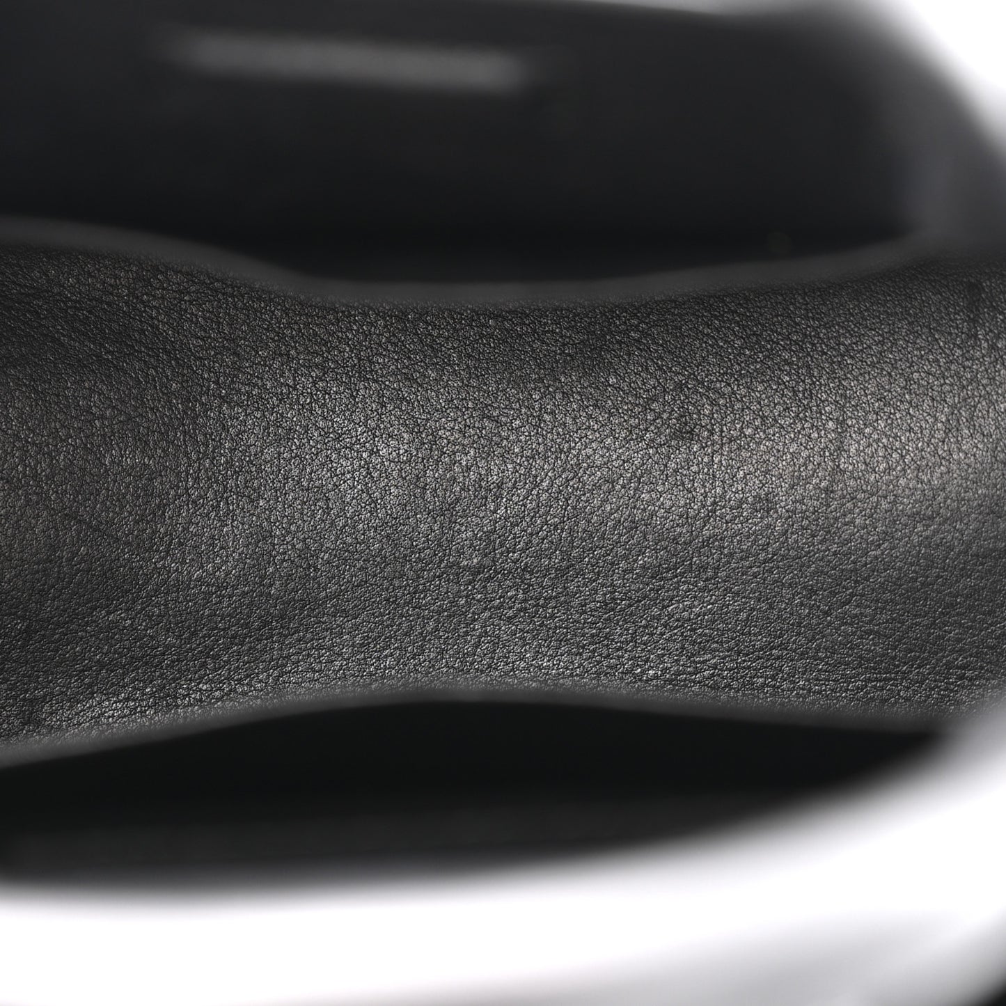 Grained Calfskin Mini Diorever Flap Black