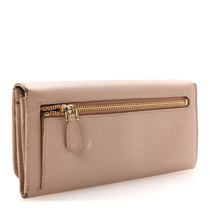 Prada Saffiano Fiocco Bow Continental Wallet Cammeo 3 of 7