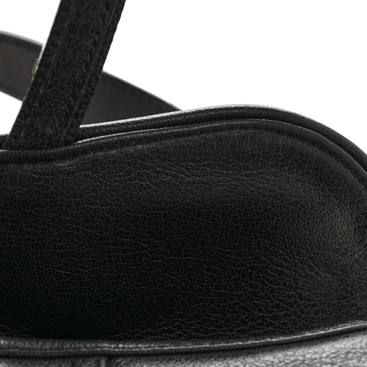 Christian Dior Shiny Goatskin  Saddle Bag Black 12 of 16