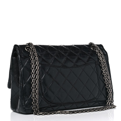 Chanel Aged Calfskin Quilted 2.55 Reissue 226 Flap Black 2 of 13