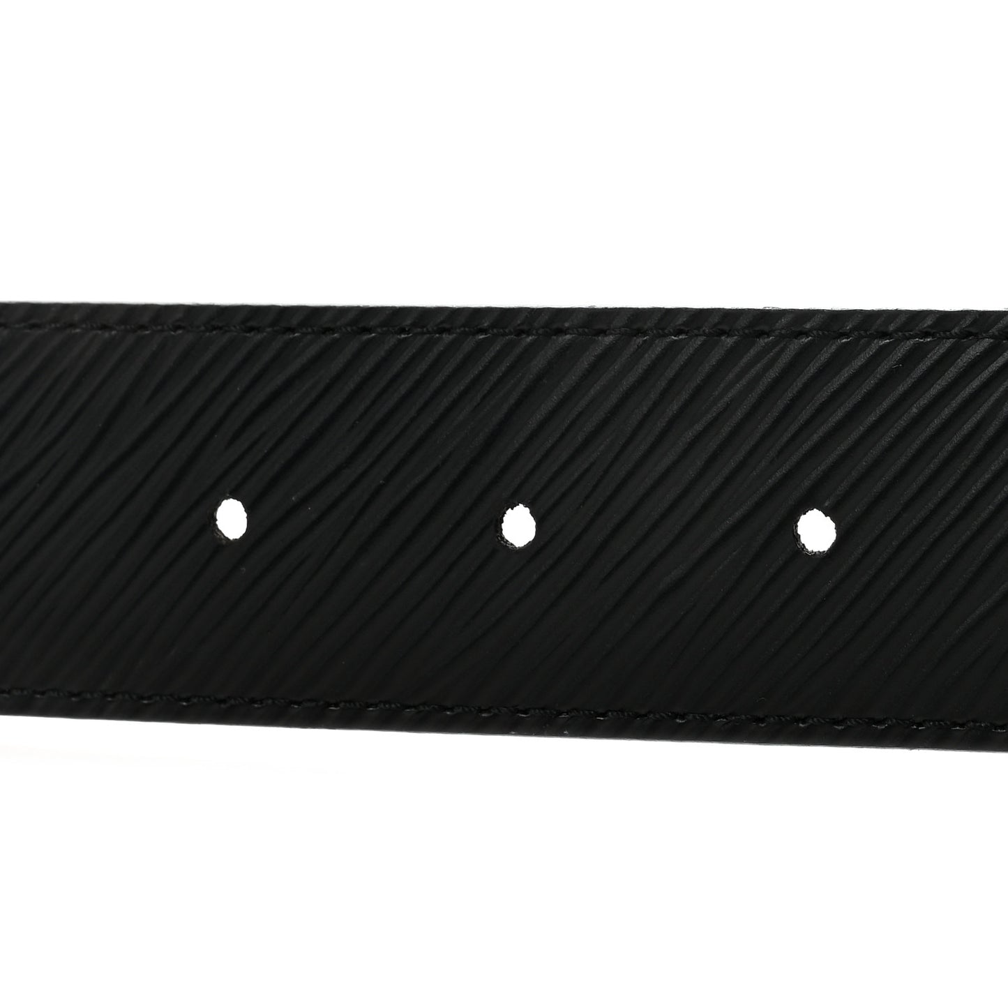 Monogram Epi 35mm LV Circle Reversible Belt 80 32 Black