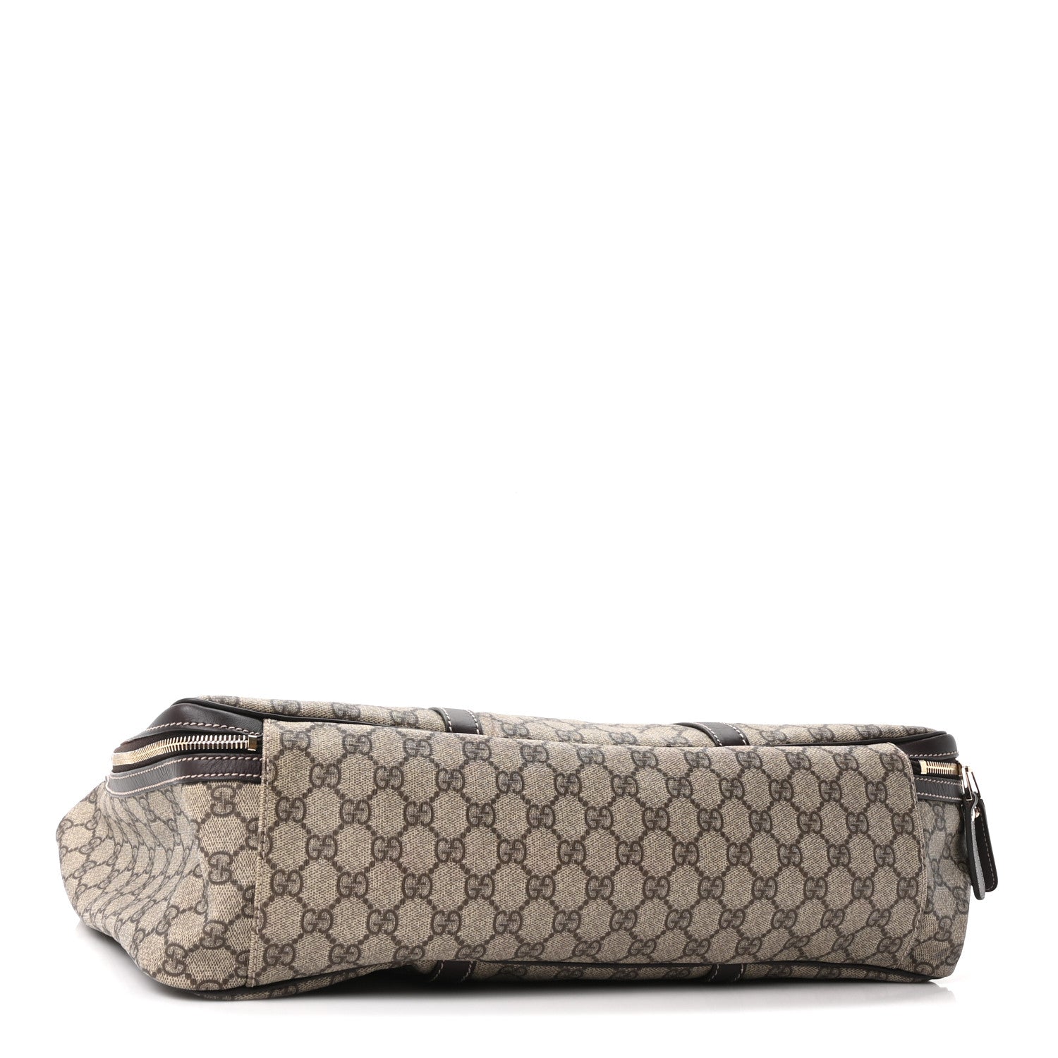 Gucci GG Supreme Monogram Medium Double Handle Briefcase Dark Brown 4 of 10