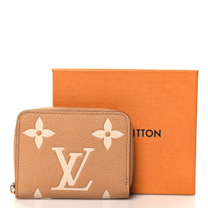 Louis Vuitton Empreinte Monogram Giant Zippy Coin Purse Arizona Creme 7 of 7
