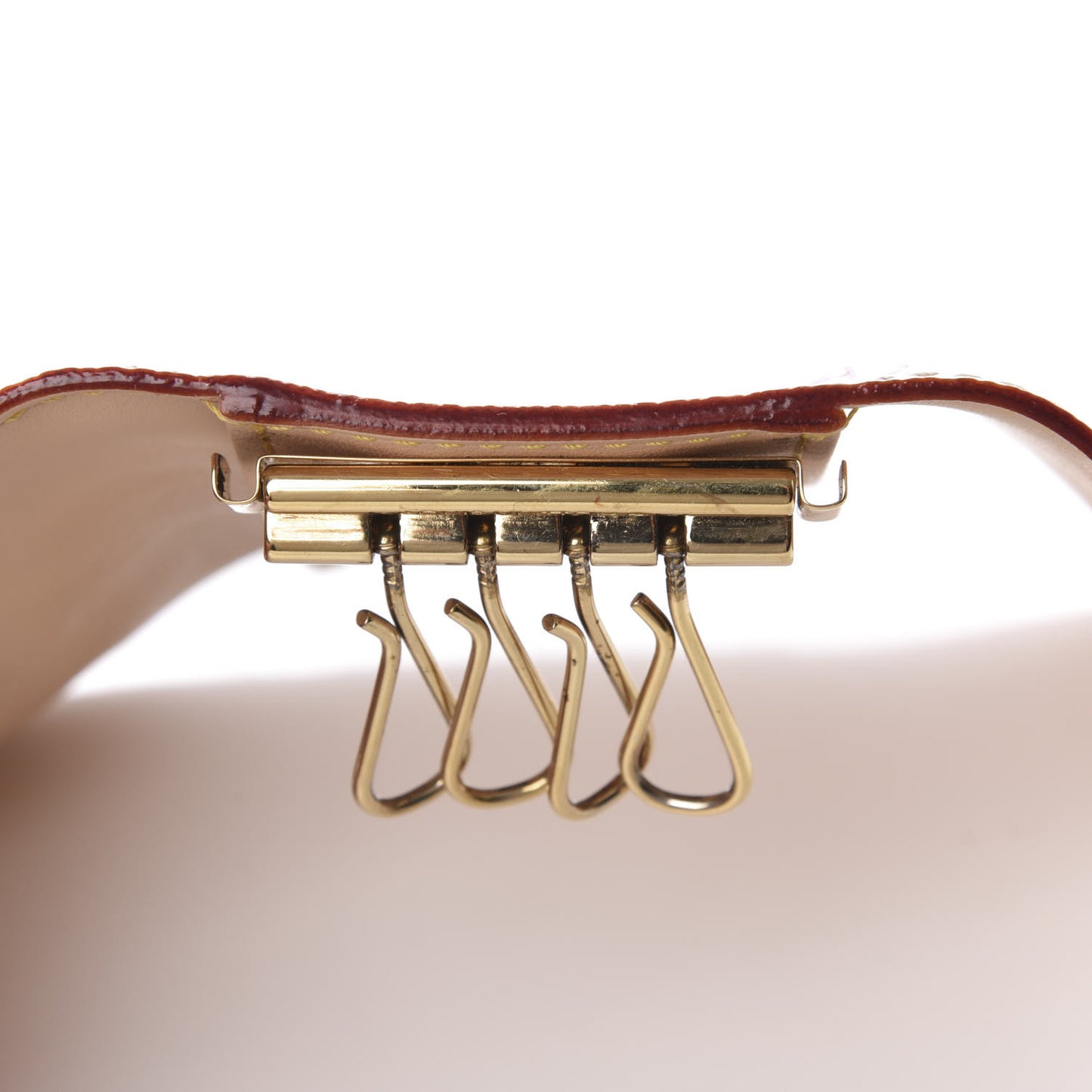 Monogram Multicolor Multicles 4 Key Holder White