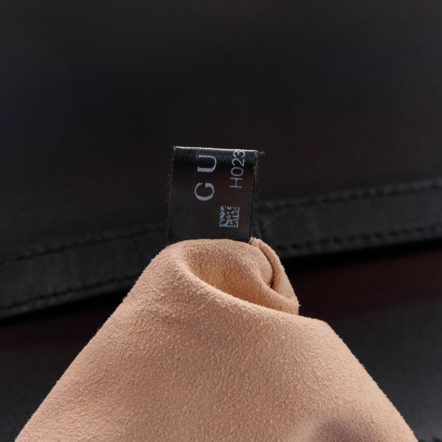 Nappa GG Supreme Monogram Medium Osiride Top Handle Bag Black Oro Vecchio Beige Ebony