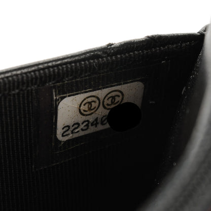 Chanel Lambskin Quilted Wallet On Chain WOC Black 8 of 8