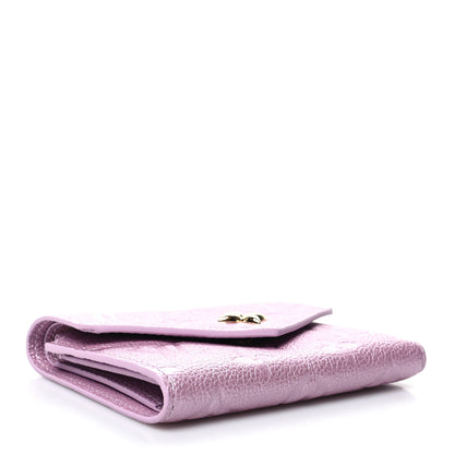 Louis Vuitton Empreinte Monogram Flower Victorine Wallet Pearly Lilac 4 of 8
