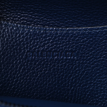 Balenciaga Grained Calfskin Black Hardware Neo Classic City Navy 6 of 9