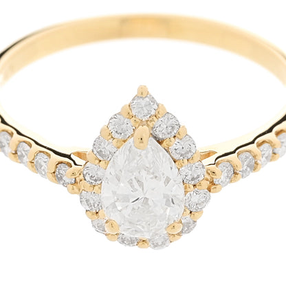 Parker & West by FASHIONPHILE 18K Yellow Gold Diamond .53ctw Pear Cut Engagement Ring  53 6.25 7 of 9
