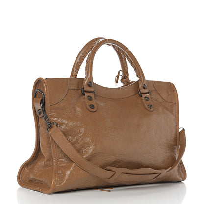 Balenciaga Agneau Classic Hardware City Marron Cannelle 2 of 9