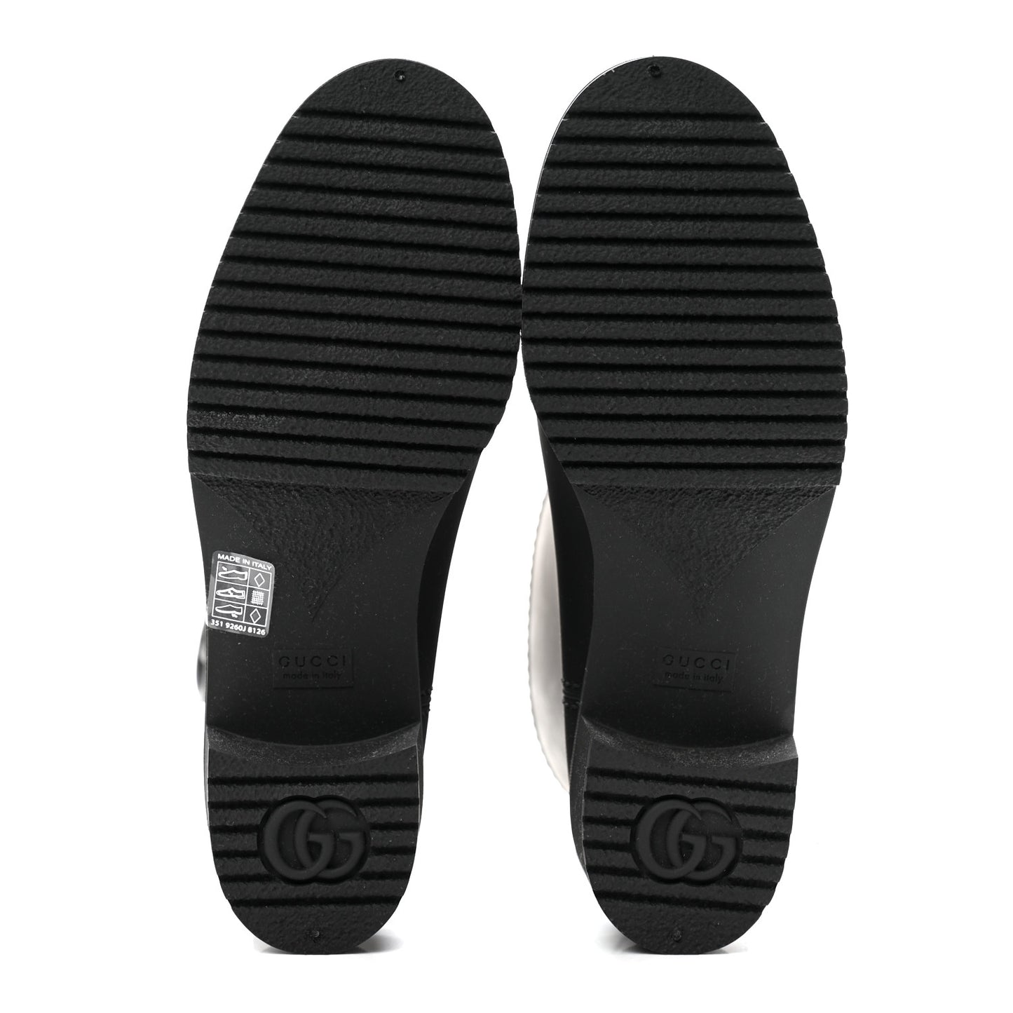 Rubber Double G Womens Rain Boots 39 Black
