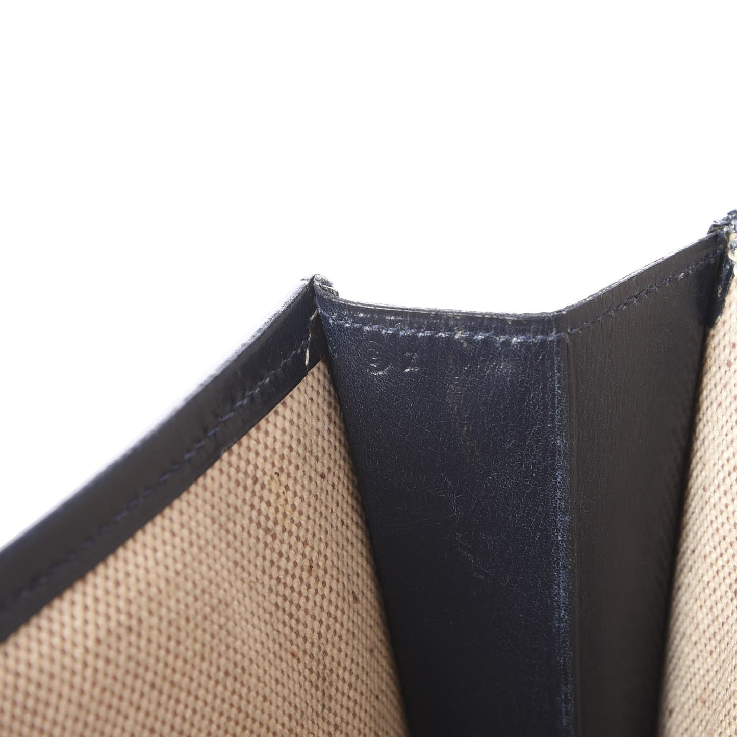 Box Calf Jige PM Clutch Black