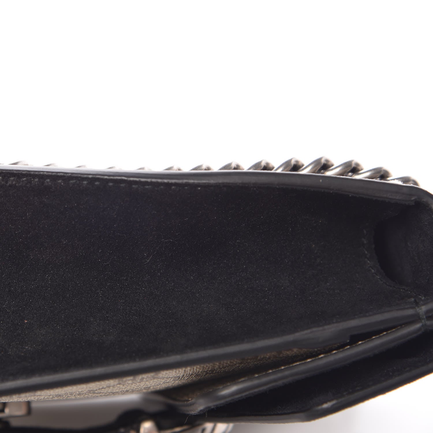 Gucci GG Supreme Monogram Mini Dionysus Shoulder Bag Black 12 of 14