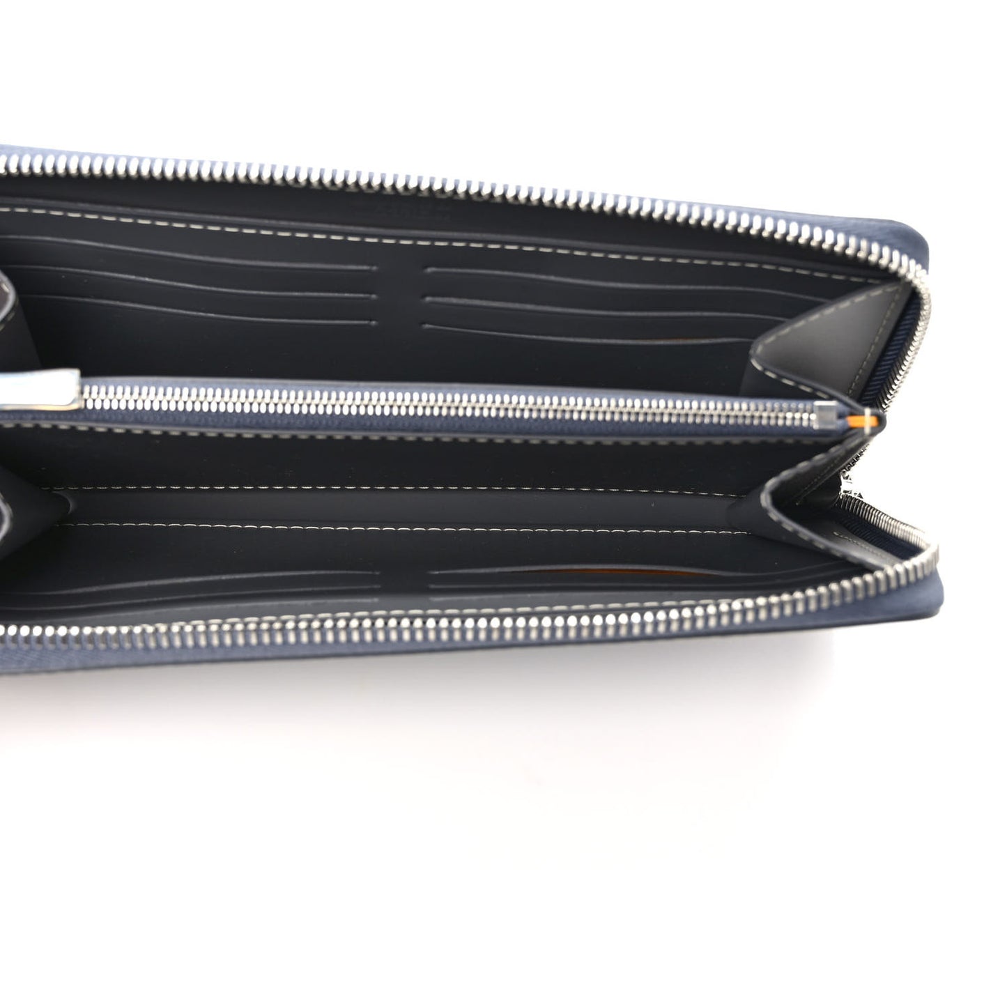 Goyardine Matignon Zip Around GM Wallet Grey