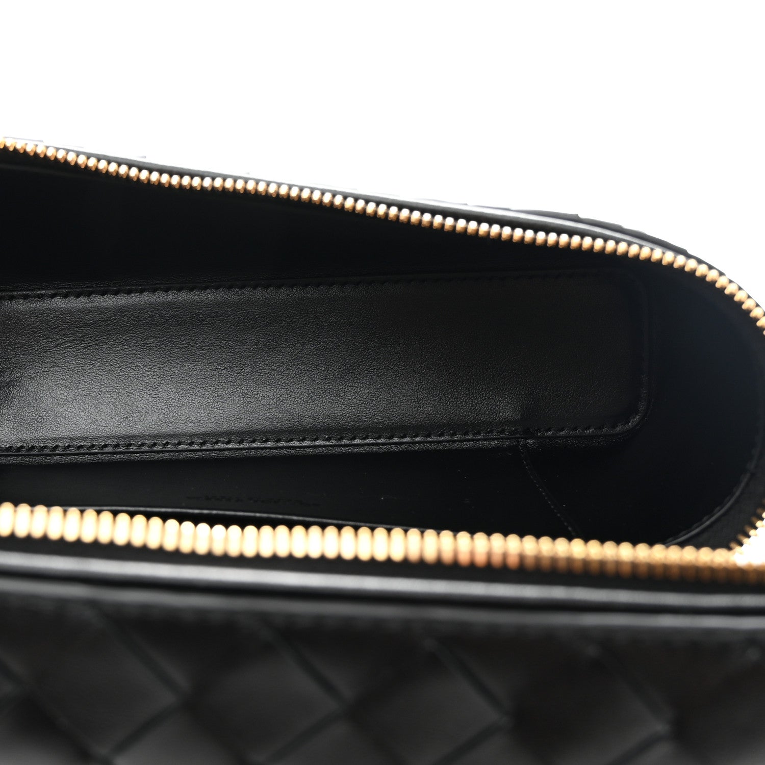 Bottega Veneta Calfskin Intrecciato Bang Bang Vanity Case Black 8 of 19