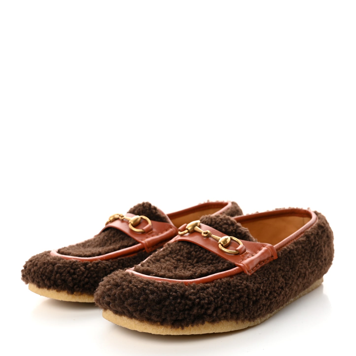 Merino Wool Mandala Goatskin Mens Horsebit Moccasin Loafers 8 Cocoa Amber Honey